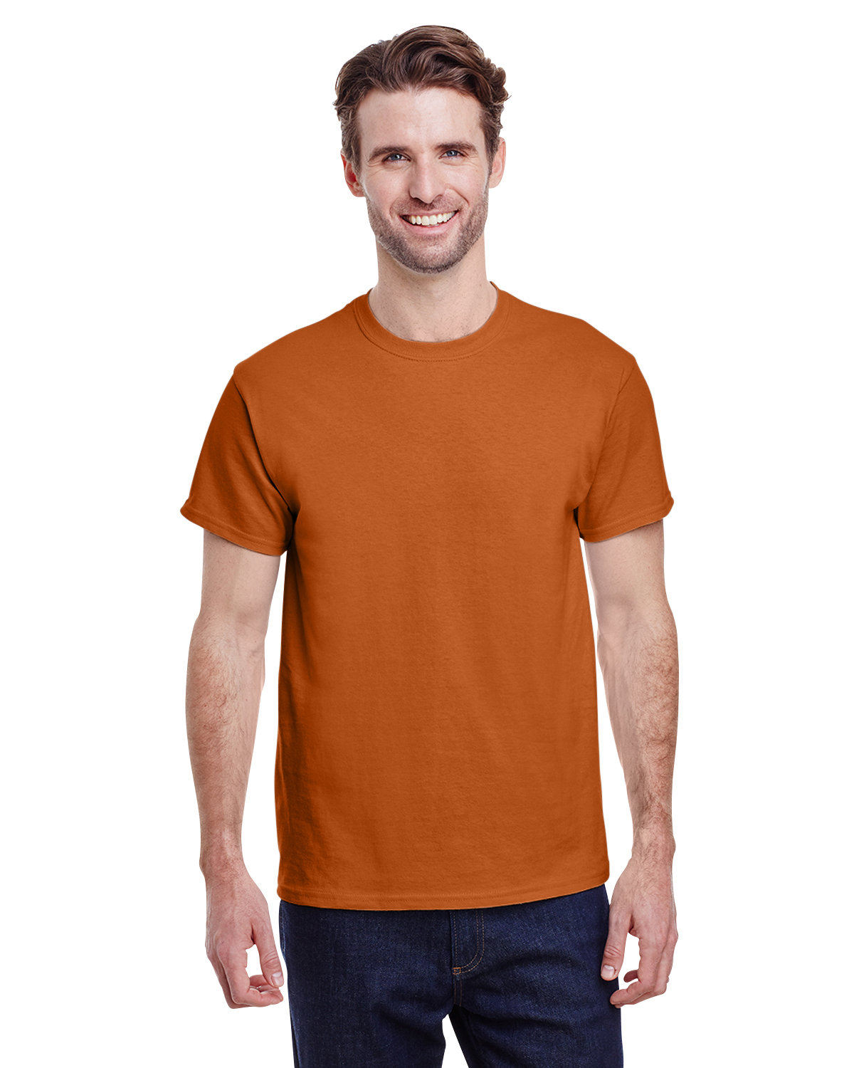 Gildan Men's Embroidered Heavy Cotton TShirt Queensboro