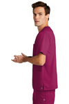 Wink Embroidered Men's Premier Flex V-Neck Top Thumb