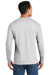 Hanes Printed Unisex Beefy-T 100% Cotton Long Sleeve T-Shirt Thumb