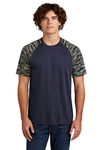 Sport-Tek Embroidered Drift Camo Colorblock Tee Thumb