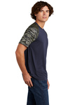 Sport-Tek Embroidered Drift Camo Colorblock Tee Thumb
