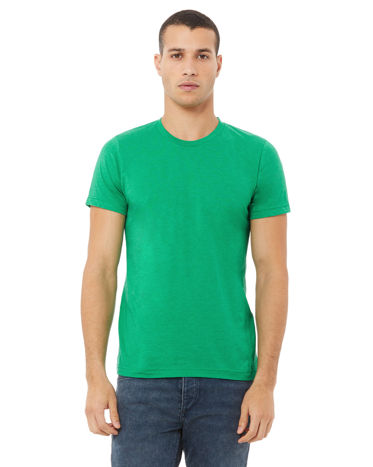 Bella+Canvas Digitally Printed Men's CVC Jersey Tee | T-Shirts - Queensboro