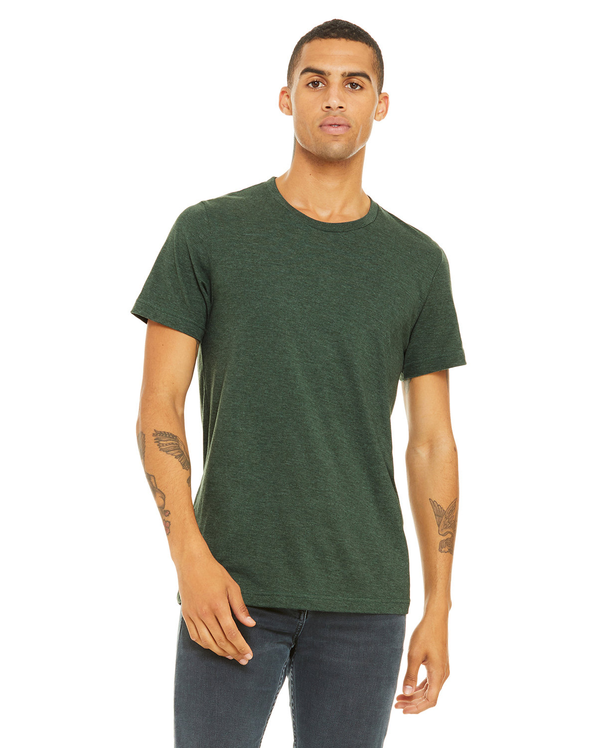 Bella+Canvas Digitally Printed Men's CVC Jersey Tee - Queensboro
