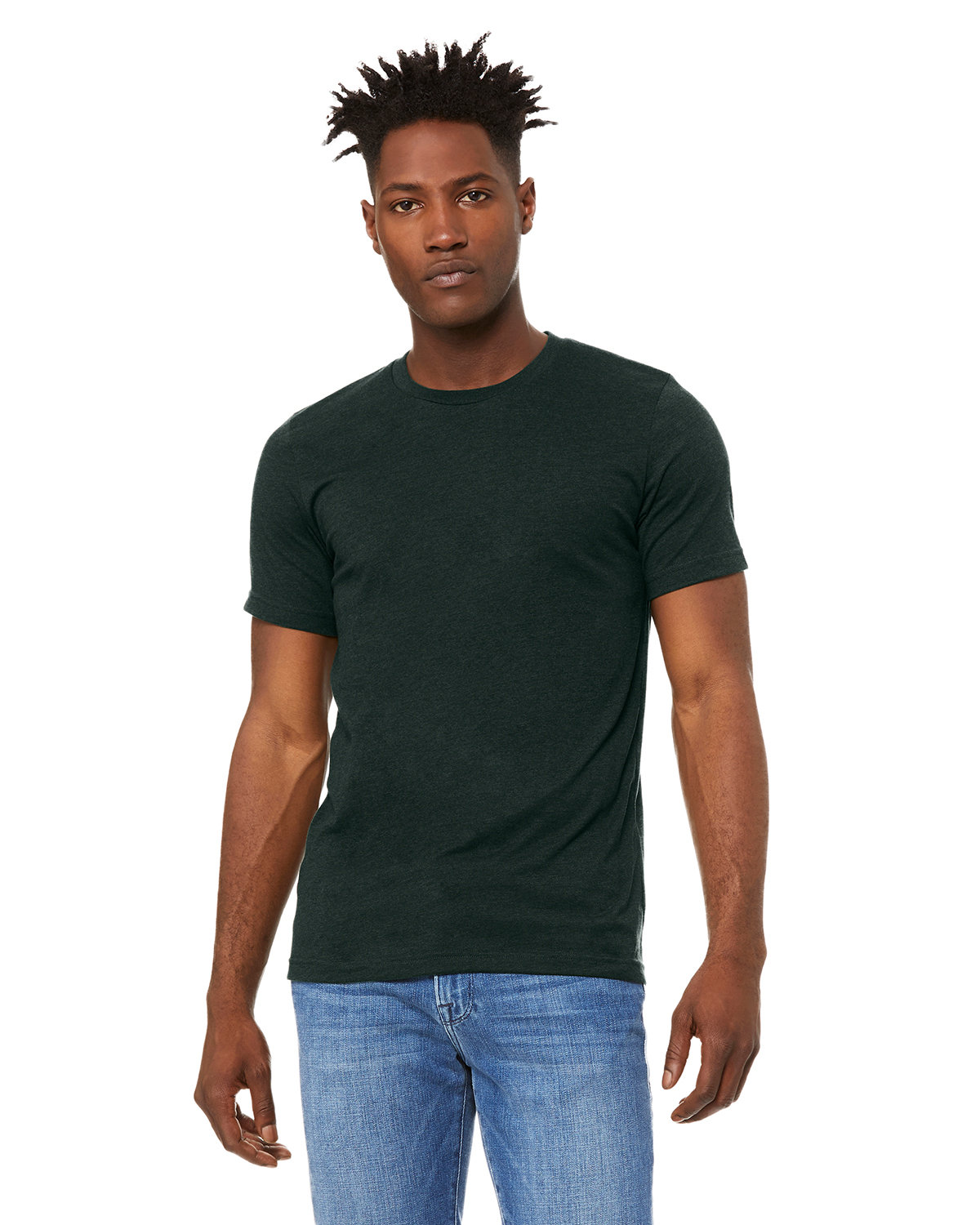 Bella+Canvas Digitally Printed Men's CVC Jersey Tee - Queensboro