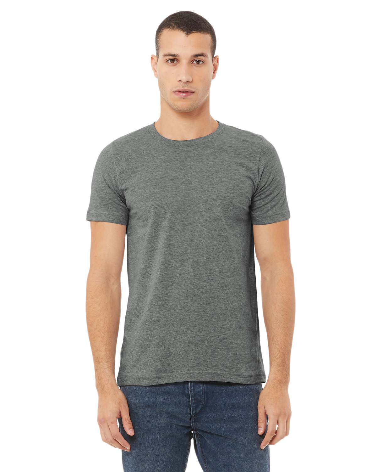 Bella+Canvas Digitally Printed Men's CVC Jersey Tee | T-Shirts - Queensboro