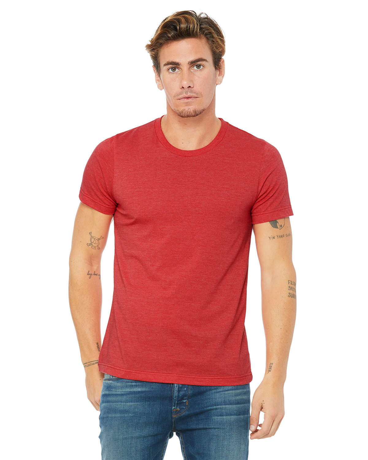 Bella+Canvas Digitally Printed Men's CVC Jersey Tee - Queensboro