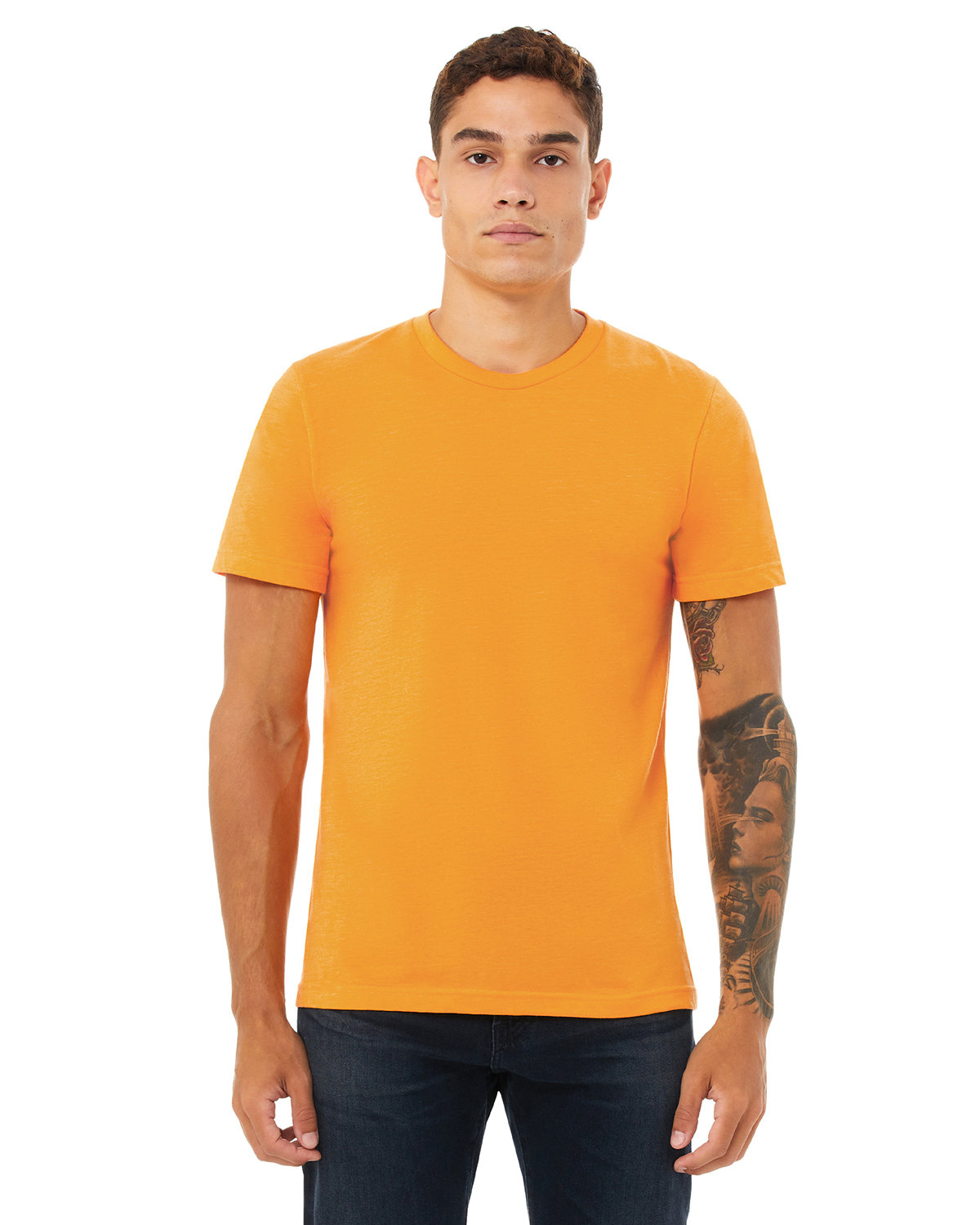 Bella+Canvas Digitally Printed Men's CVC Jersey Tee | T-Shirts - Queensboro