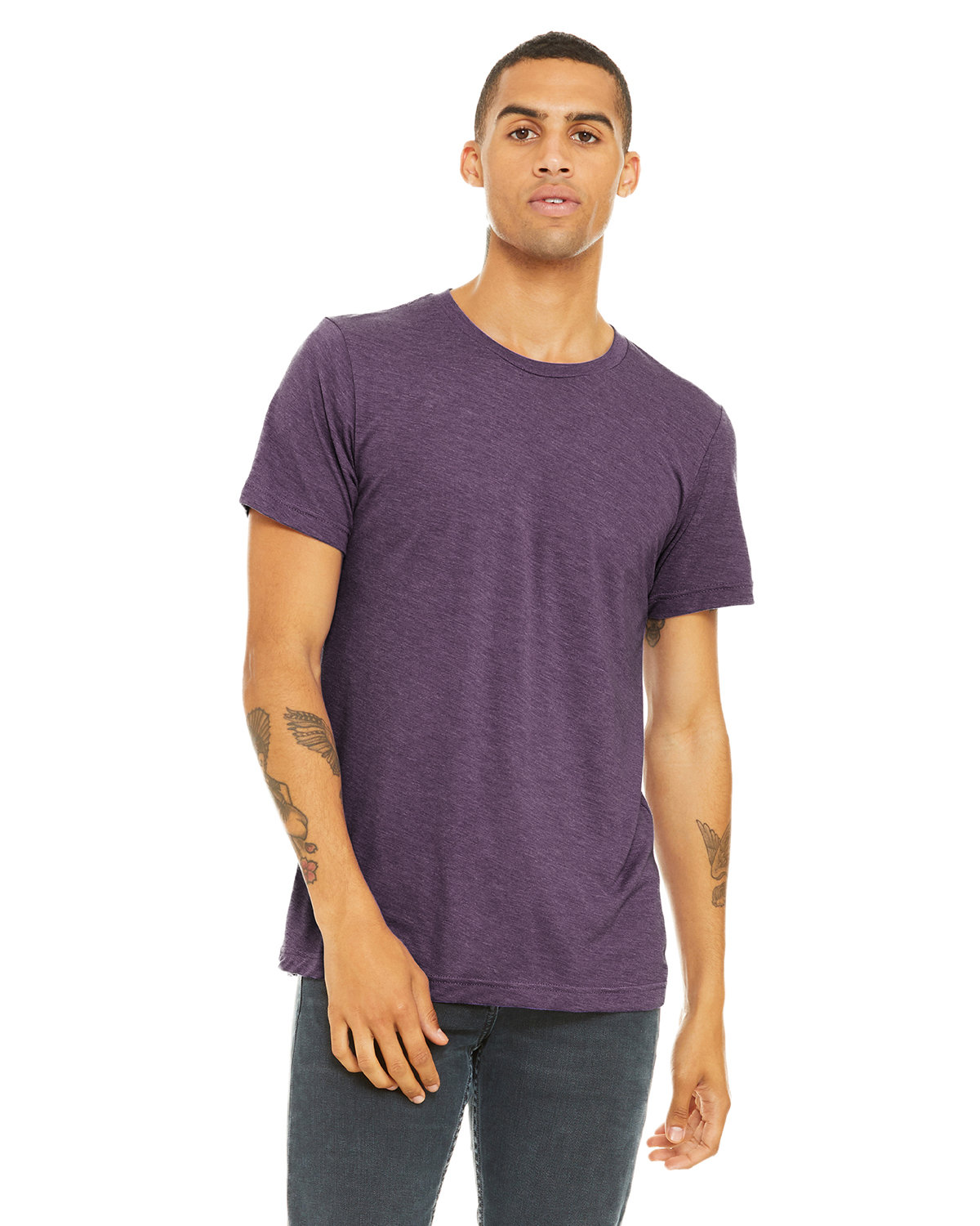 Bella+Canvas Digitally Printed Men's CVC Jersey Tee - Queensboro