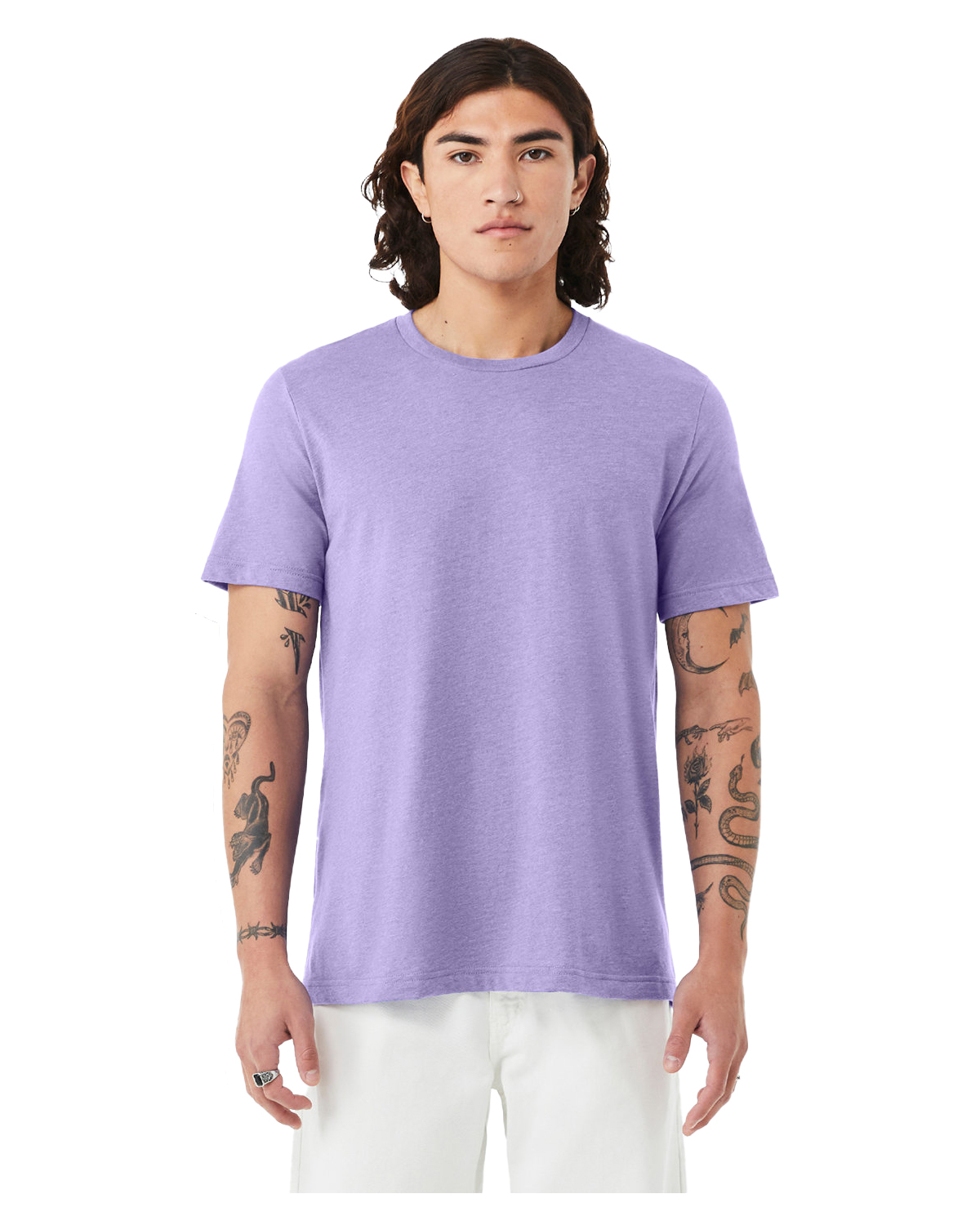 Bella+Canvas Digitally Printed Men's CVC Jersey Tee | T-Shirts - Queensboro