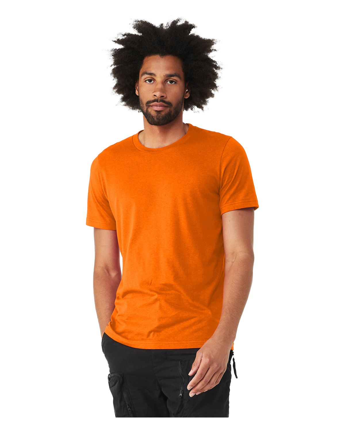 Bella+Canvas Digitally Printed Men's CVC Jersey Tee | T-Shirts - Queensboro