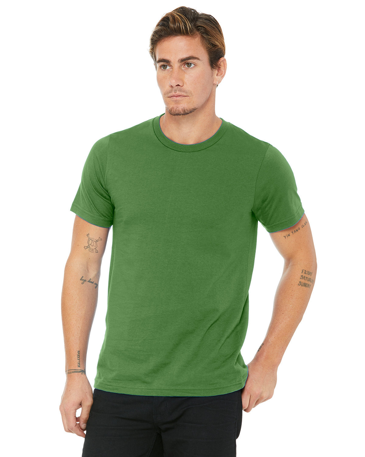 Bella+Canvas Digitally Printed Men's Ringspun Cotton T-Shirt - Queensboro