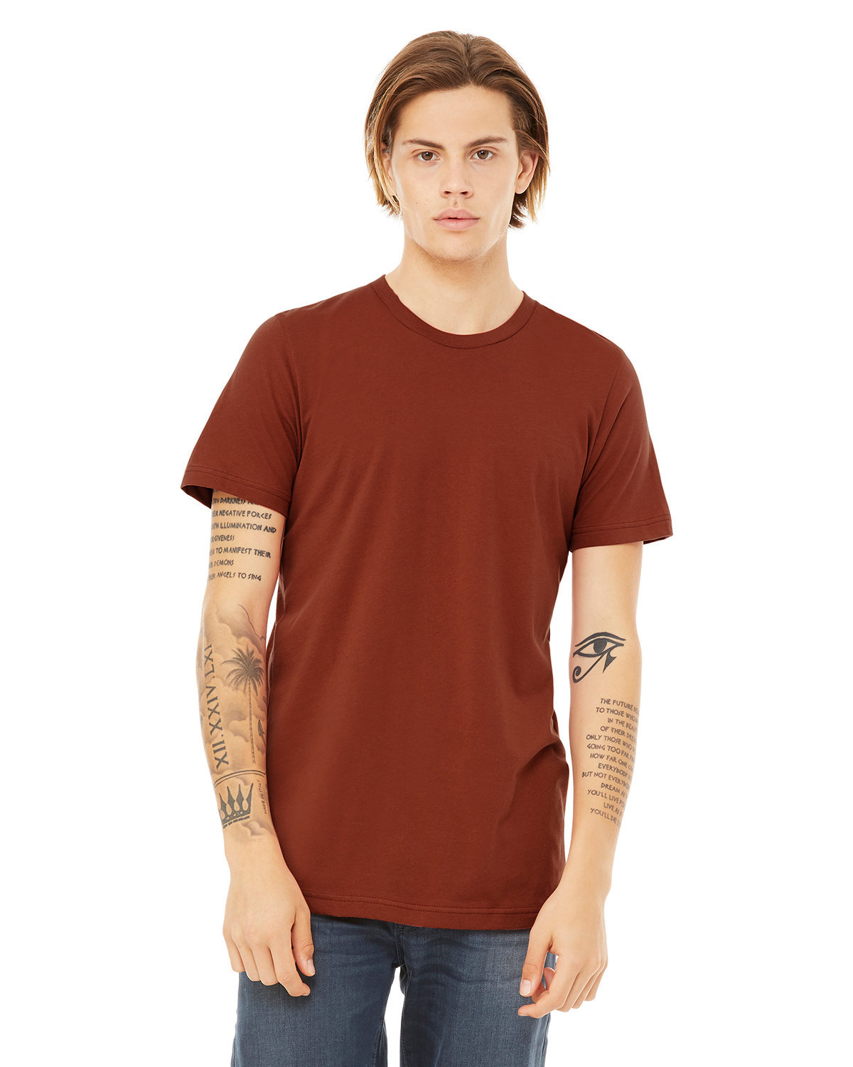 Bella+Canvas Digitally Printed Men's Ringspun Cotton T-Shirt - Queensboro