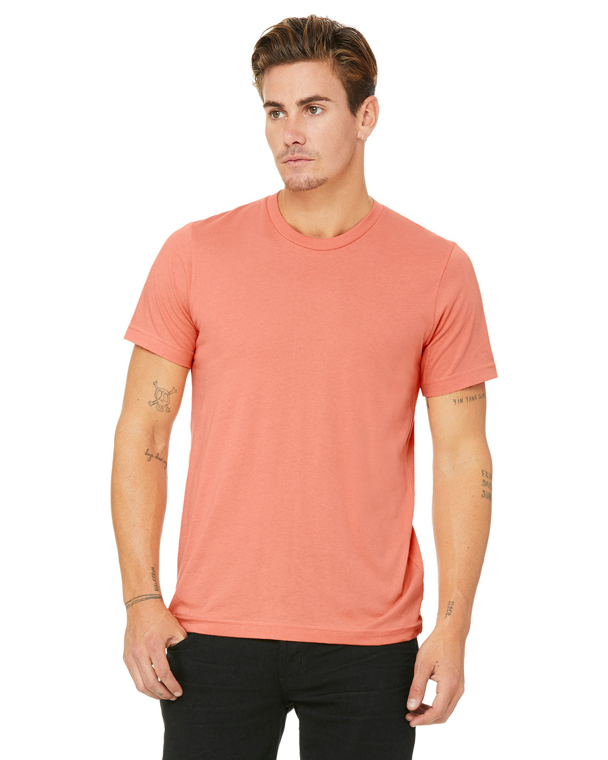 Bella+Canvas Digitally Printed Men's Ringspun Cotton T-Shirt - Queensboro