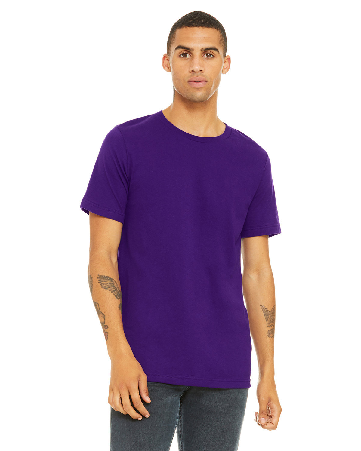 Bella+Canvas Digitally Printed Men's Ringspun Cotton T-Shirt - Queensboro