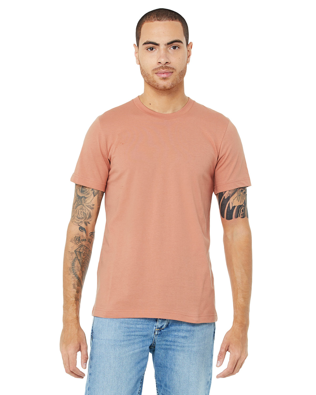 Bella+Canvas Digitally Printed Men's Ringspun Cotton T-Shirt - Queensboro