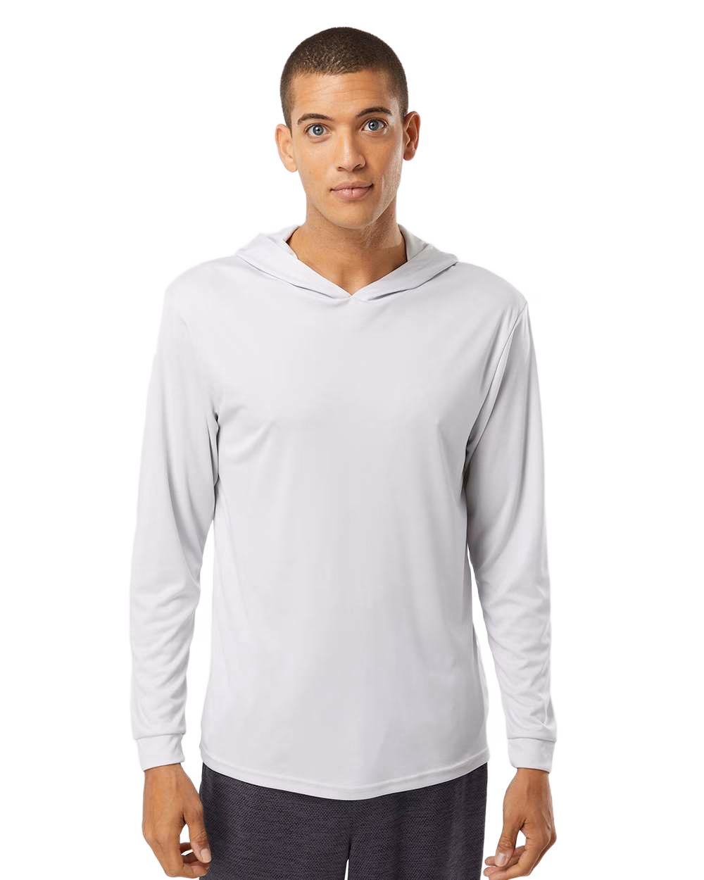 Paragon Embroidered Men's Bahama Performance Hooded Long Sleeve T-Shirt