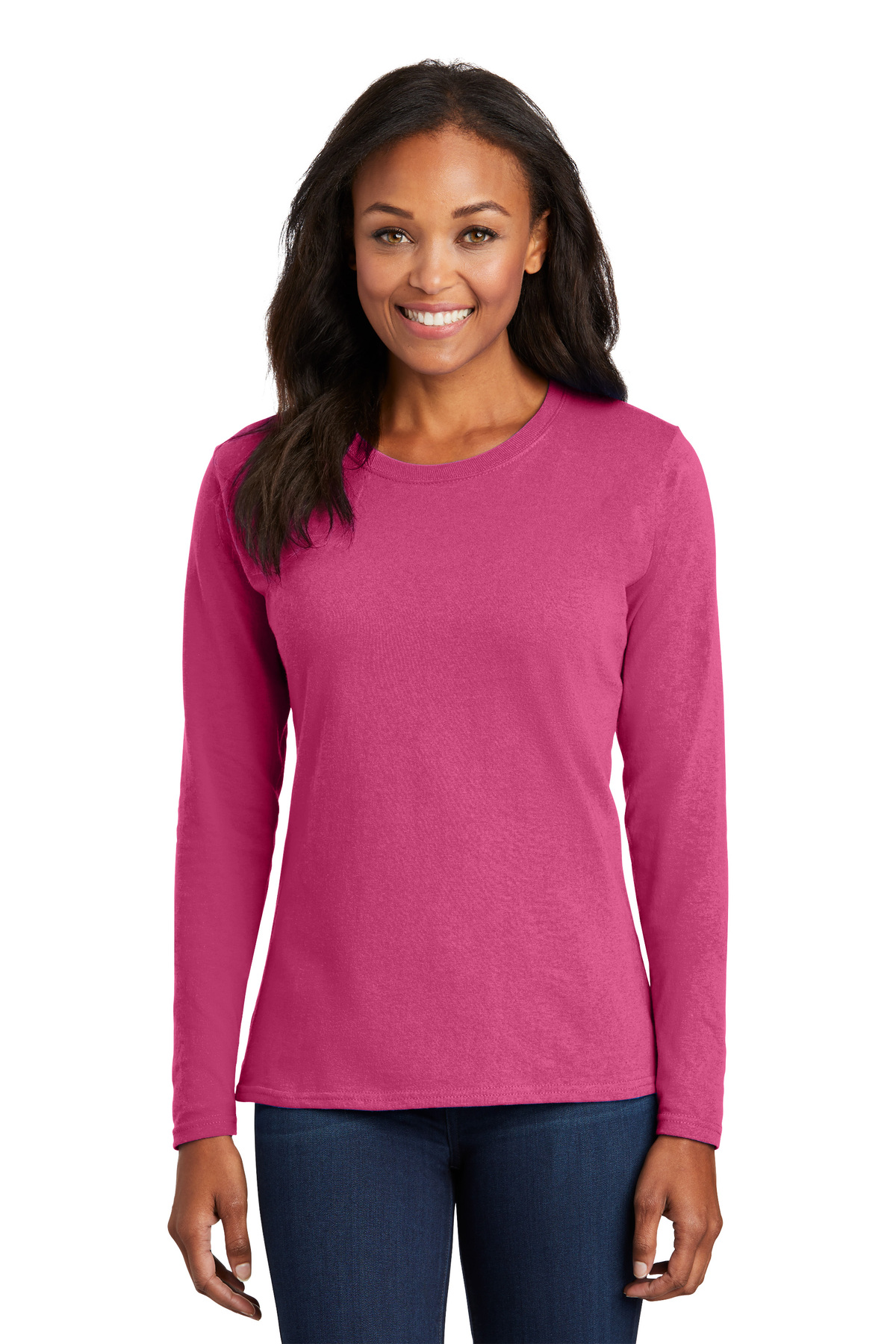Ladies Printed Cotton Tee main image 1