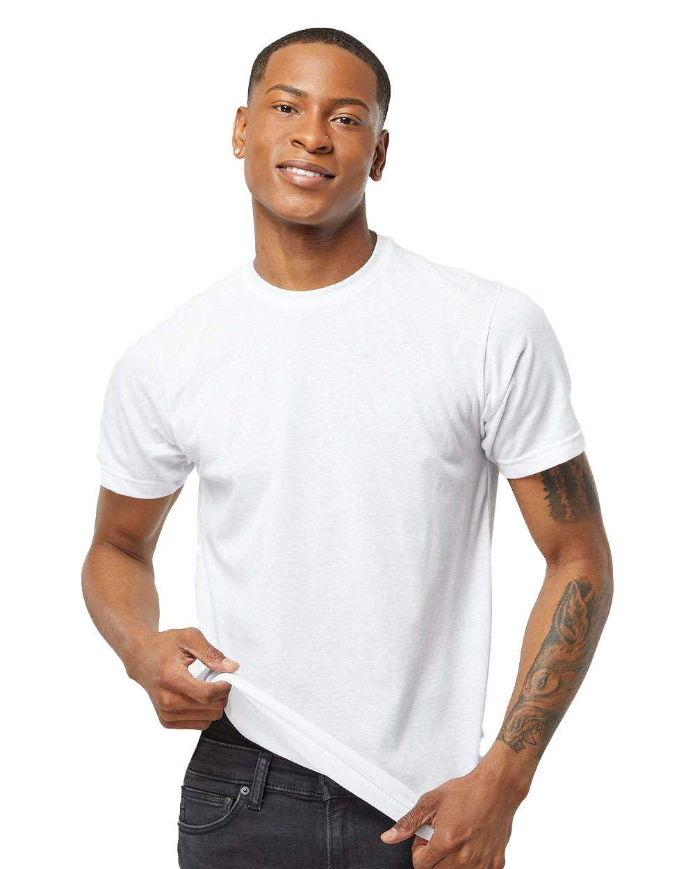 Tultex Embroidered Unisex Poly-Rich T-Shirt