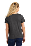 Volunteer Knitwear Embroidered Women's Daily V-Neck Tee Thumb