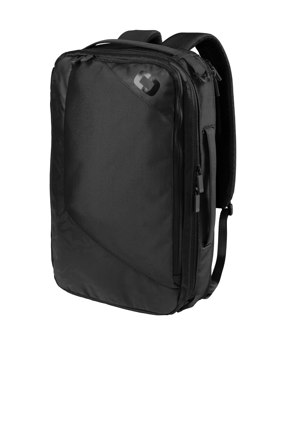 OGIO Embroidered Convert Pack Image - OGIO Embroidered Convert Pack; 91005; embroidered messenger bag; embroidered backpack; custom embroidery