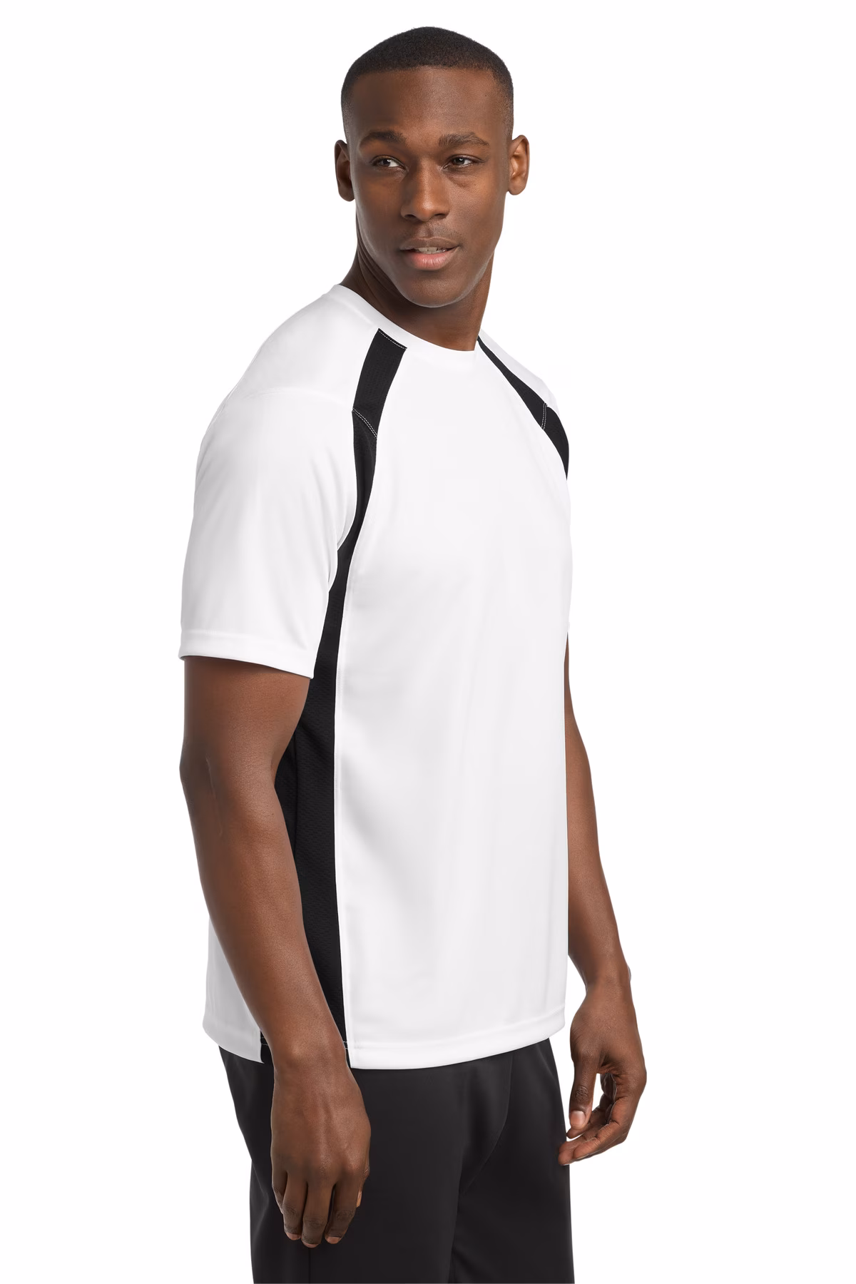 Sport-Tek Embroidered Dry Zone Colorblock Crew