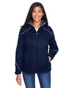 North End Embroidered Women's Angle 3-in-1 Jacket with Bonded Fleece Liner Thumb