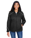 North End Embroidered Women's Angle 3-in-1 Jacket with Bonded Fleece Liner Thumb