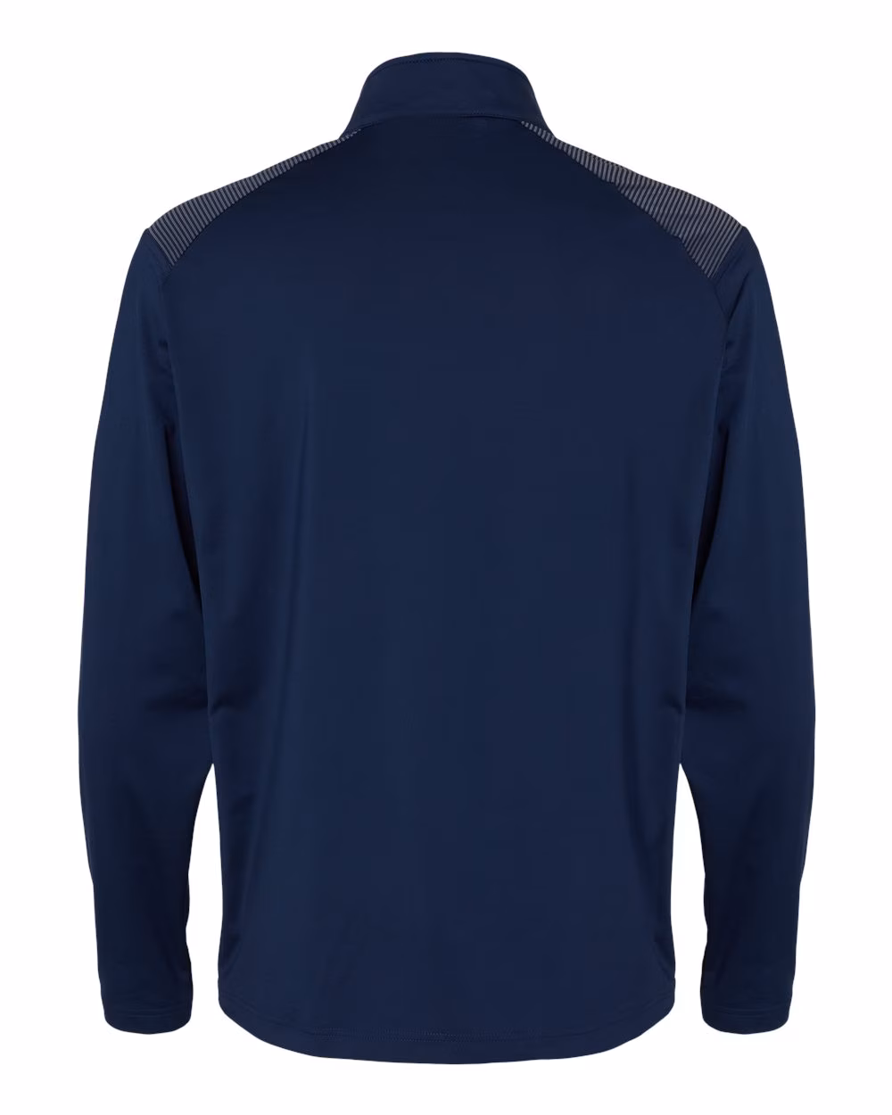 Adidas Embroidered Men's Shoulder Stripe Quarter-Zip Pullover