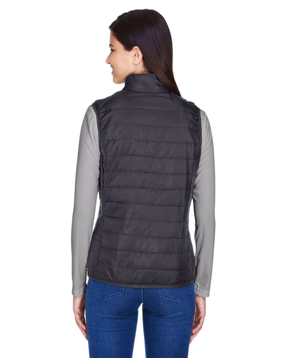 Core 365 Embroidered Women's Prevail Packable Puffer Vest