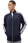 Independent Trading Co. Embroidered Men's Poly-Tech Full-Zip Track Jacket Thumb