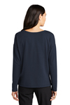 Mercer+Mettle Embroidered Women's Stretch Drop Shoulder Pullover Thumb