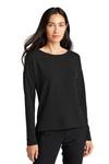 Mercer+Mettle Embroidered Women's Stretch Drop Shoulder Pullover Thumb