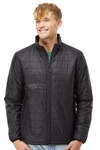 Independent Trading Co. Embroidered Men's Puffer Jacket Thumb