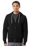 Independent Trading Co. Embroidered Unisex Lightweight Full-Zip Sweatshirt Thumb
