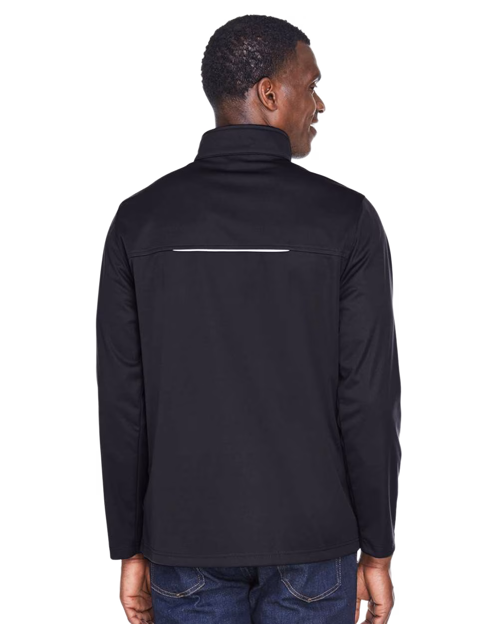 Core 365 Embroidered Men's Techno Lite Three-Layer Knit Tech-Shell
