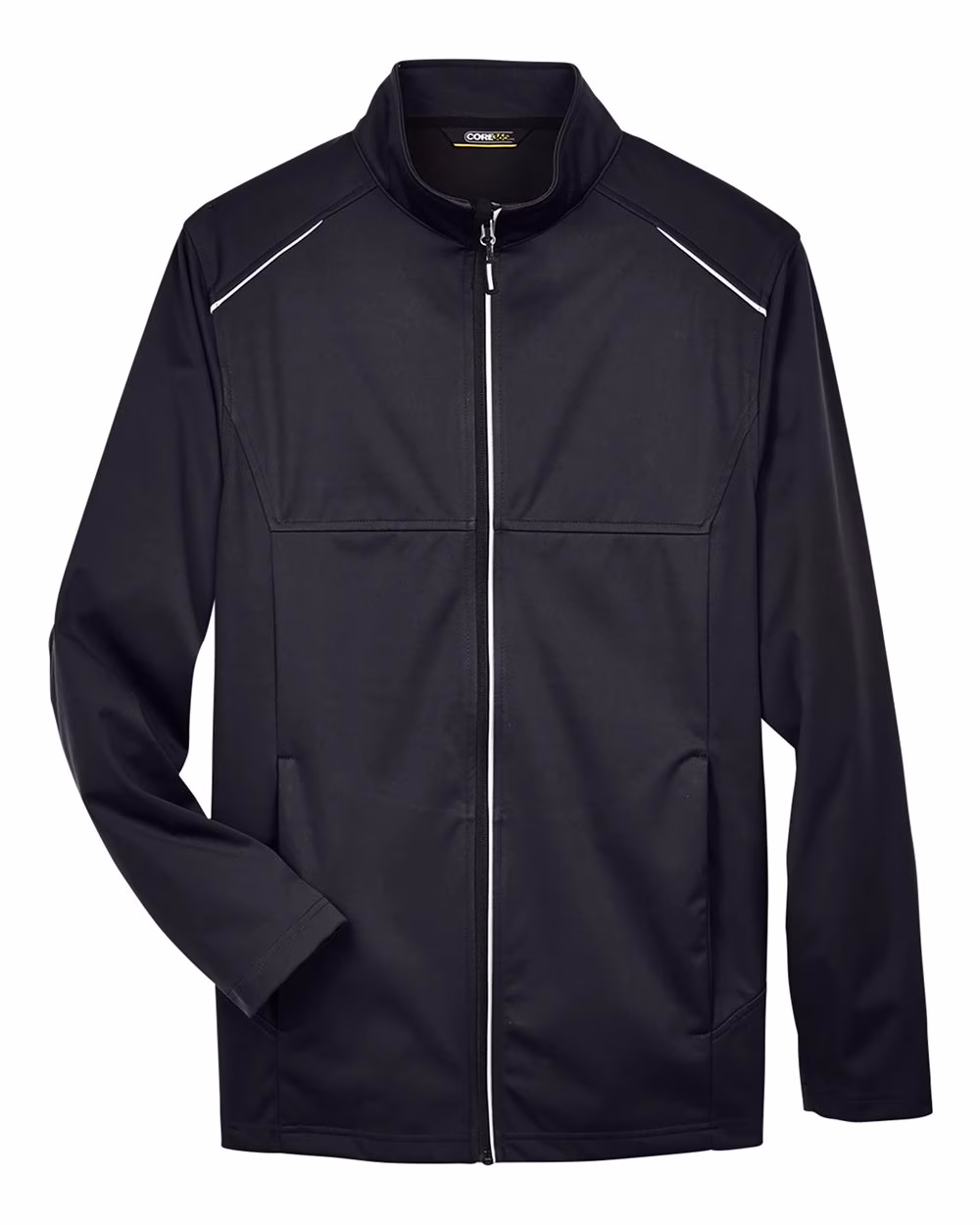 Core 365 Embroidered Men's Techno Lite Three-Layer Knit Tech-Shell