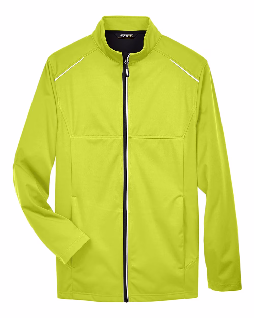 Core 365 Embroidered Men's Techno Lite Three-Layer Knit Tech-Shell