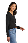 Brooks Brothers Embroidered Women's Washable Merino V-Neck Sweater Thumb