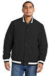 Sport-Tek Embroidered Men's Insulated Varsity Jacket Thumb