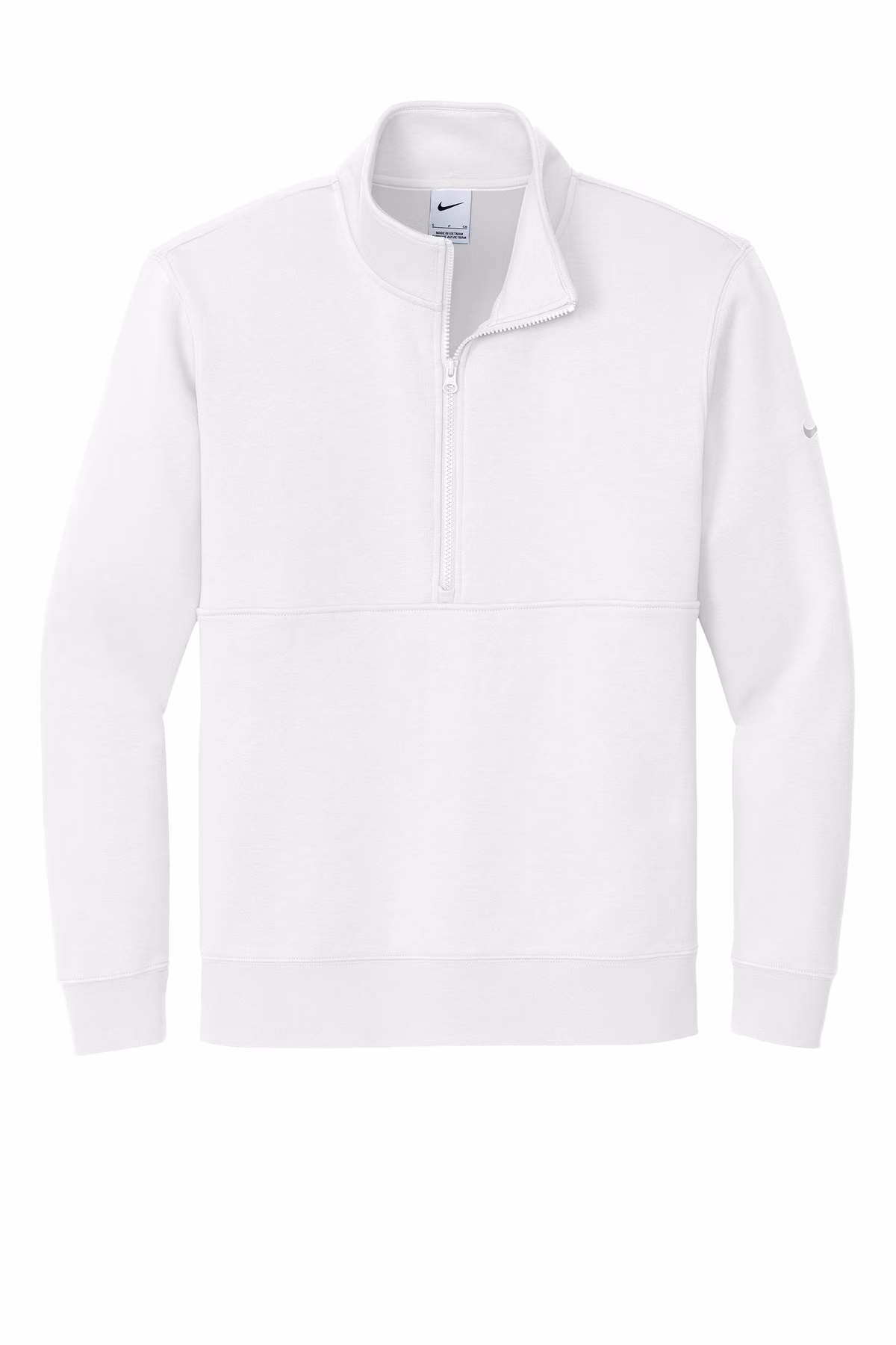 Nike Embroidered Men's Club Fleece Sleeve Swoosh 1/2-Zip