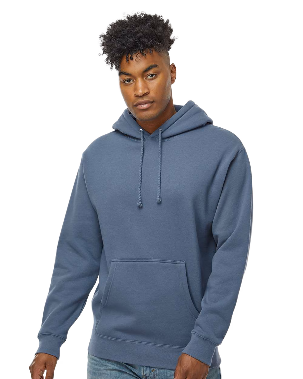 Independent Trading Co. Printed Men's Hooded Heavyweight Sweatshirt
