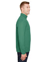 Team 365 Embroidered Men's Zone Sonic Heather Performance Quarter-Zip Thumb