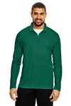 Team 365 Printed Men's Zone Performance Quarter-Zip Thumb