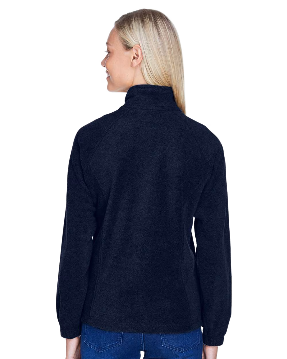 Harriton Embroidered Women's 8 oz. Full-Zip Fleece