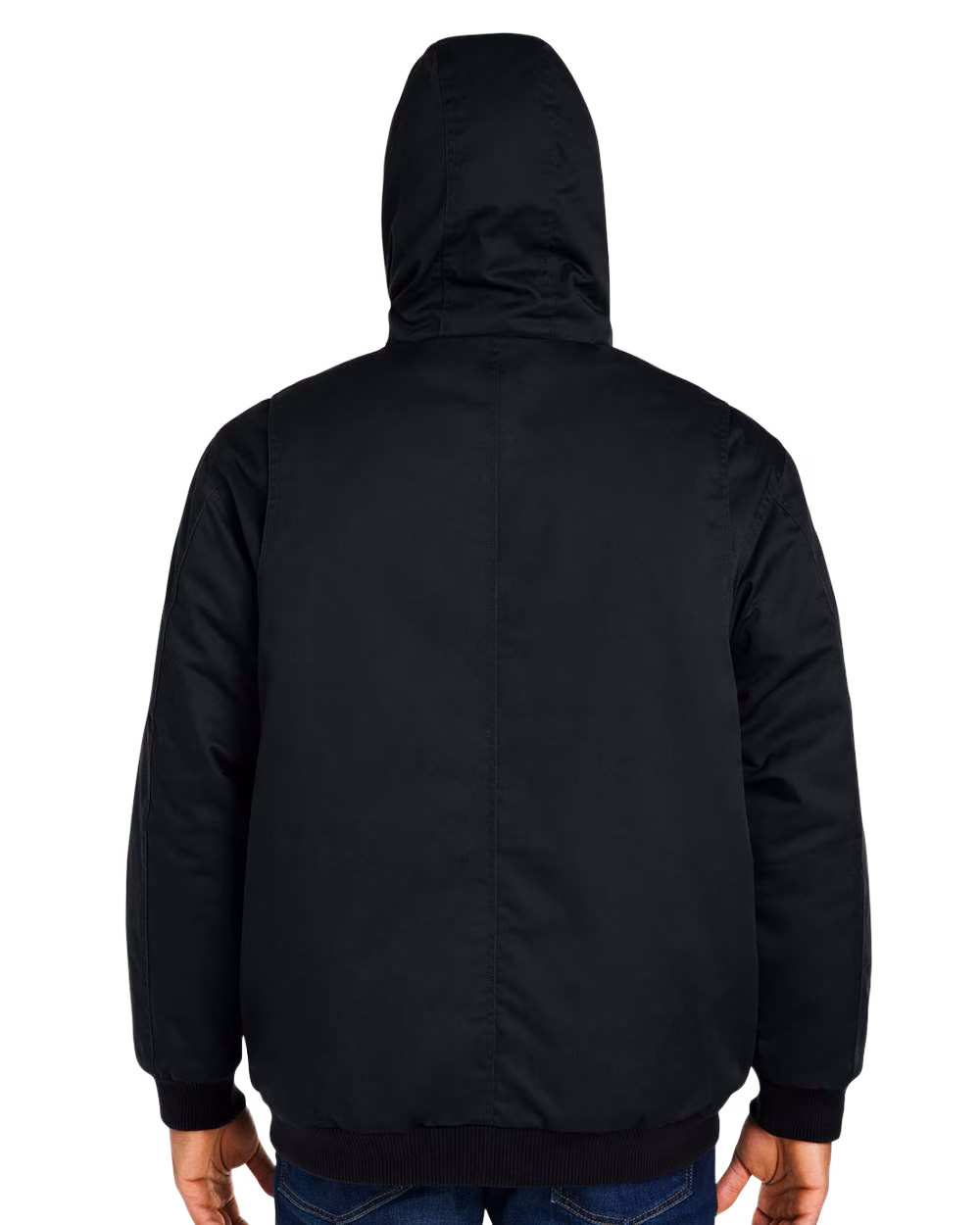 Harriton Embroidered Unisex ClimaBloc Heavyweight Hooded Full-Zip Jacket
