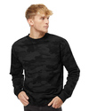 Independent Trading Co.  Printed Men's Crewneck Sweatshirt Thumb