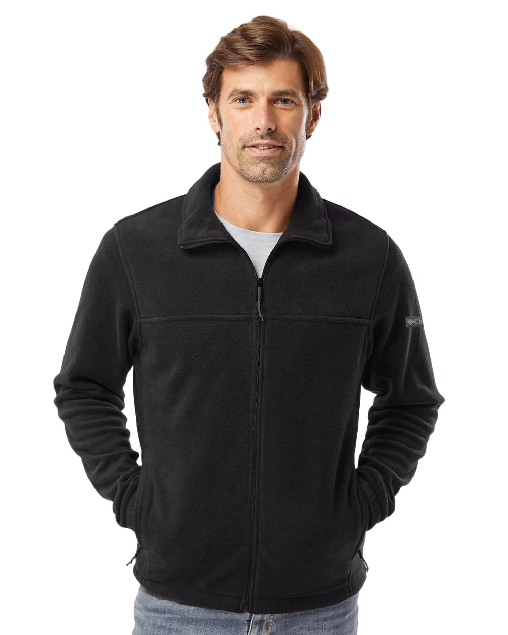 Columbia Embroidered Men's Steens Mountain Full Zip 2.0 Jacket Image - Columbia Embroidered Men's Steens Mountain Full Zip 2.0 Jacket