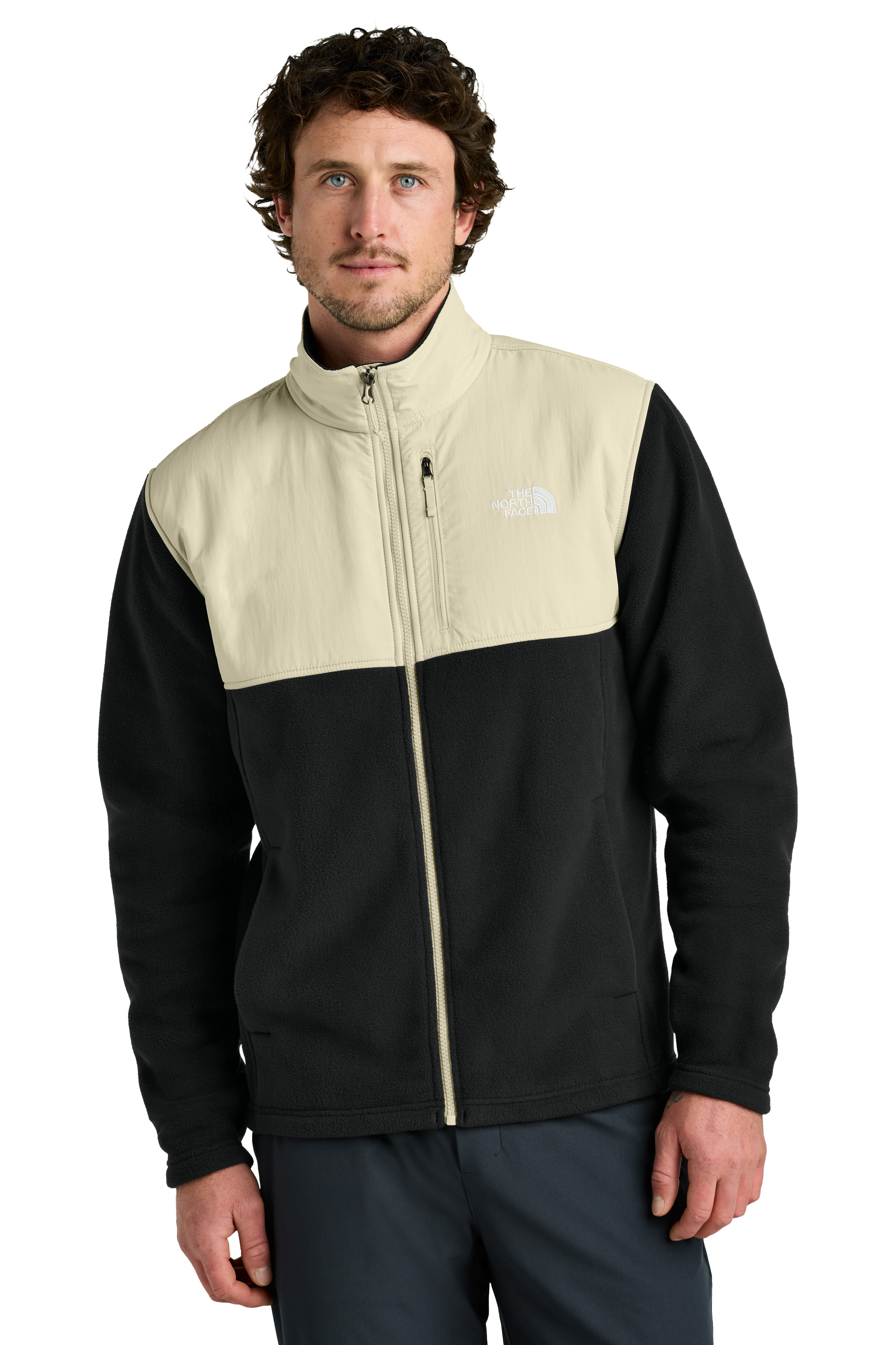 The North Face Embroidered Men's Highest Peak Full-Zip Fleece Jacket