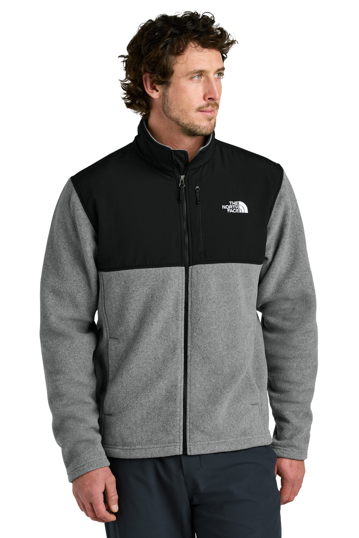 The North Face Embroidered Men's Highest Peak Full-Zip Fleece Jacket ...