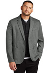 Mercer+Mettle Embroidered Men's Relaxed Knit Blazer Thumb